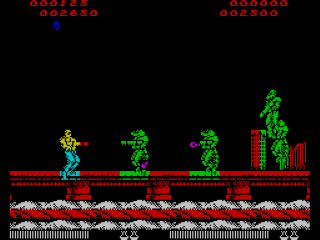 Forgotten Worlds screenshot 3 for ZX Spectrum